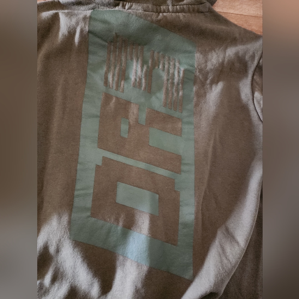 McLaren Daniel Ricciardo F1 Hoodie Mens L Olive Green DR3 Racing Fleece Pullover - Picture 13 of 13